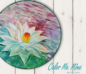 Anchorage Lotus Flower Plate