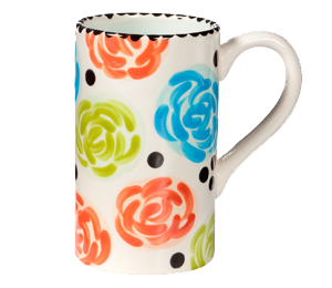 Anchorage Simple Floral Mug