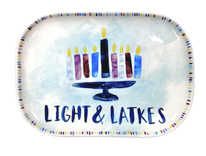 Anchorage Hanukkah Light & Latkes Platter