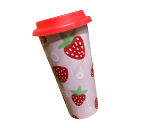 Anchorage Strawberry Travel Mug