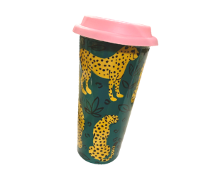Anchorage Cheetah Travel Mug