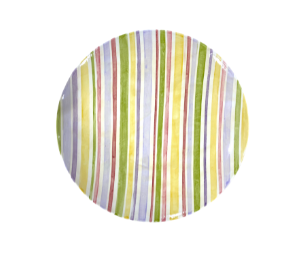 Anchorage Striped Fall Plate