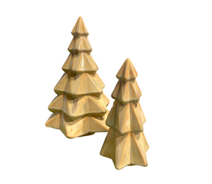 Anchorage Rustic Glaze Faceted Trees