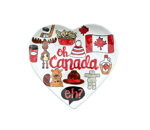 Anchorage Canada Heart Plate