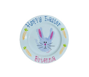 Anchorage Easter Bunny Plate