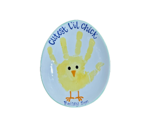 Anchorage Little Chick Egg Plate