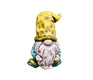 Anchorage Wood Carved Gnome