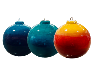 Anchorage Jewel Toned Ombre Ornament