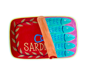 Anchorage Sardines Dinner Plate