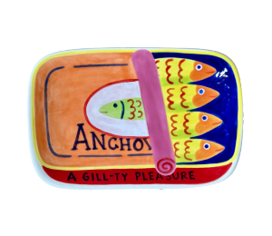 Anchorage Anchovies App Plate