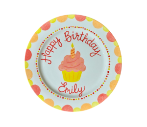 Anchorage Birthday Cupcake Plate